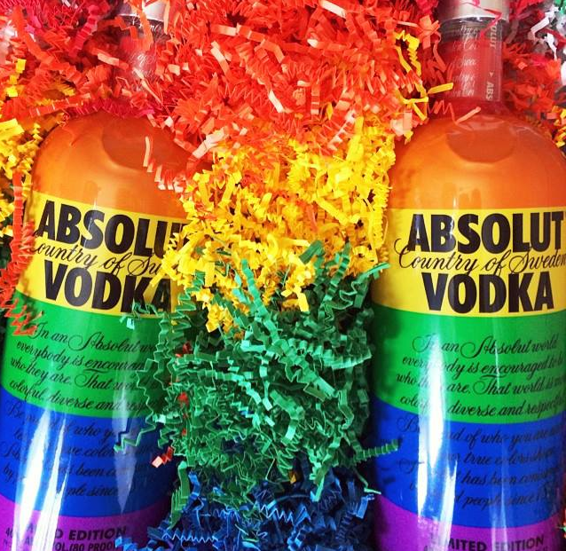 Absolut Vodka's support for #LoveWins