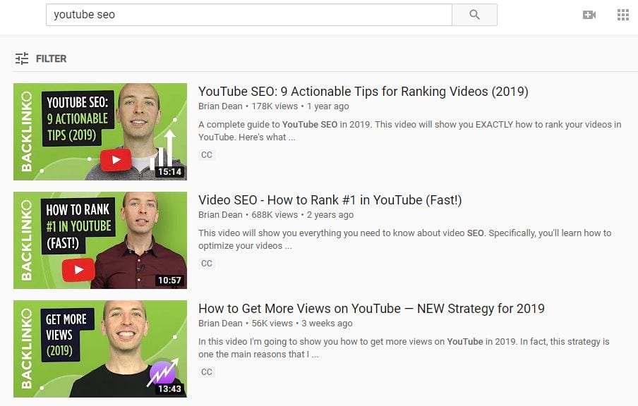 Optimize the video title, description, and tags for optimal results