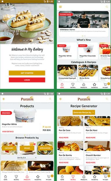 Puratos My Bakery App